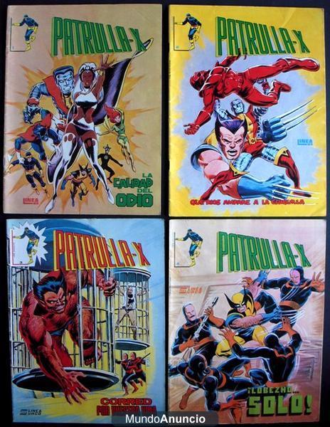 Patrulla X - Vértice - Surco. Completa 1 a 6
