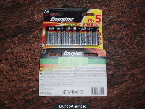 ENERGIZER Ultra+ pilas alcalinas