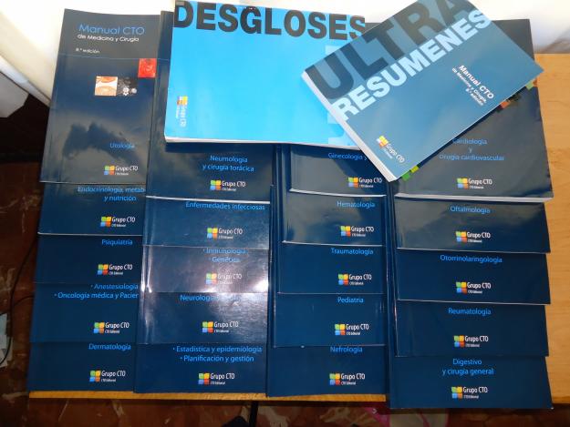 Vendo manual cto 8 edicion y complementos para llevar curso completo