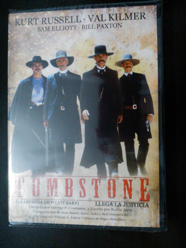 Película a estrenar “Tombstone” en DVD