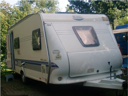 Vendo caravana hobby 3 ambientes