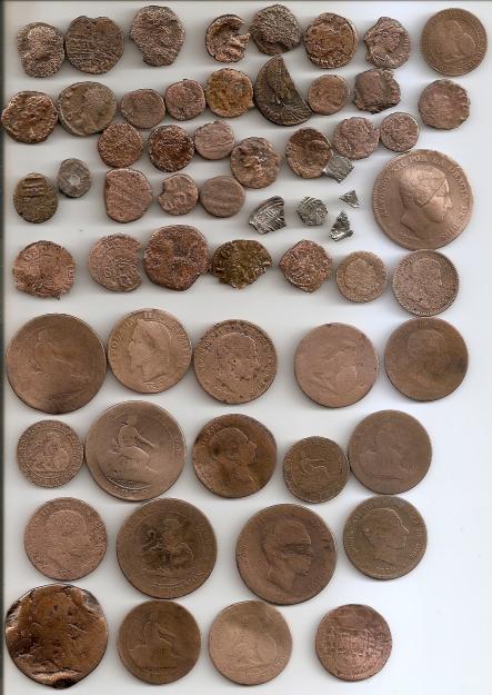monedas romanas y otras