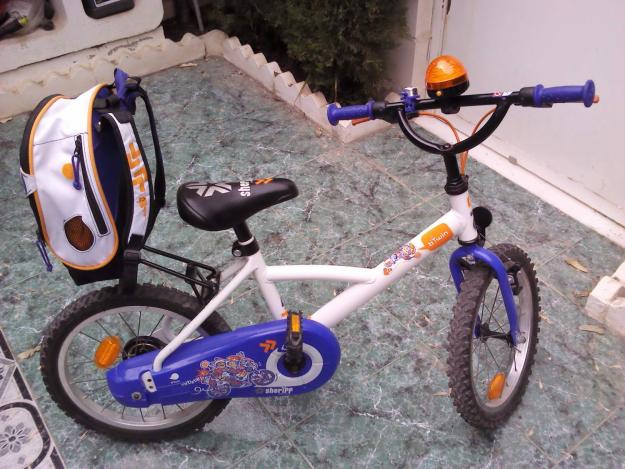 Vendo bicicleta niño de 16