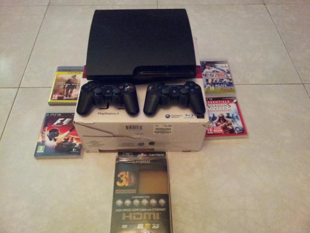 PS3 Slim Semi-Nueva