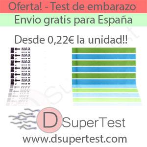 Test de embarazo y ovulacion - Packs configurables - Desde 0,22€ c/u