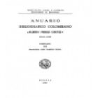 anuario bibliografico colombiano. ruben perez ortiz (1986-1987).- compilado por francisco josé romero rojas. --- instit - mejor precio | unprecio.es