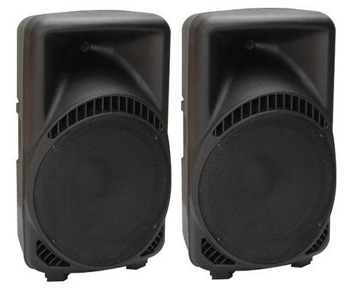 PAR DE ALTAVOCES AUTOAMPLIFICADOS 700w