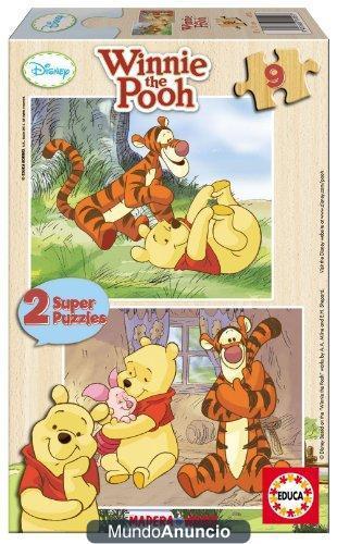 Super Puzzles Disney - Juego en Catalan 2X9 Winnie The Pooh (Educa Borrás - 14955)