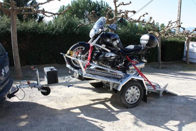 THALMAN,FABRICACION DE REMOLQUES PARA MOTOS GRANDES,TRAIL,CUSTOM,BASCULANTES,CON SUSPENSIO