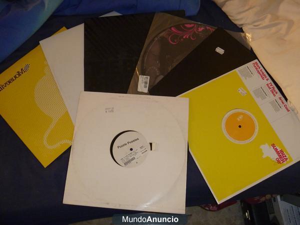 Vendo vinilos de musica para pinchar, Electro, House, Minimal, Techno, etc