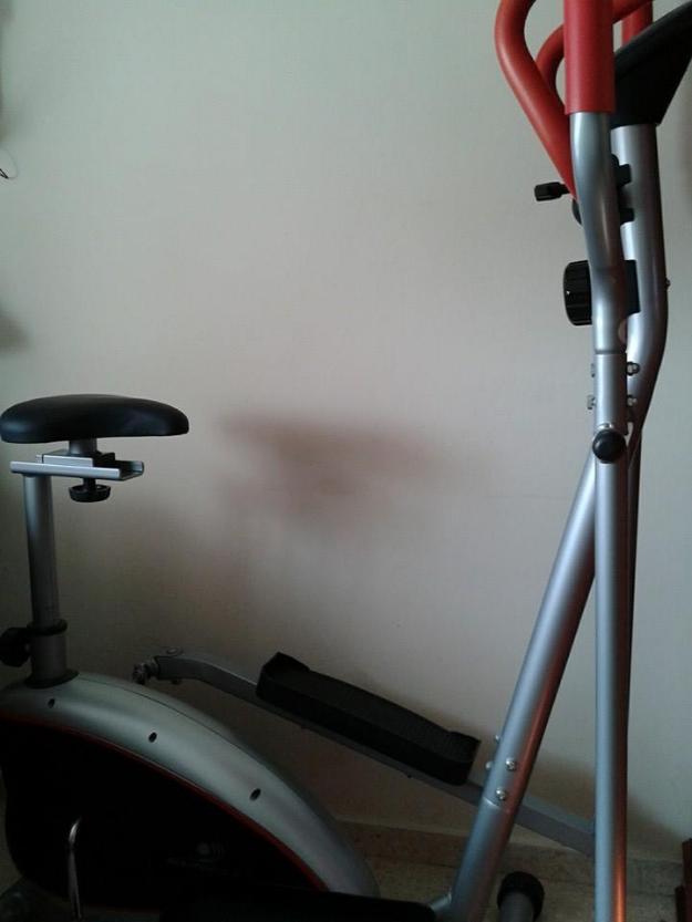 Bicicleta eliptica fitness (2 en 1).