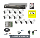 Kit videovigilancia x12 camaras exterior+disco duro 2Tb+grabador 3G - mejor precio | unprecio.es