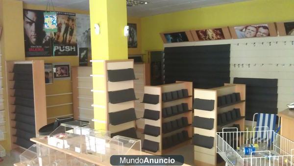 vendo muebles para videoclub