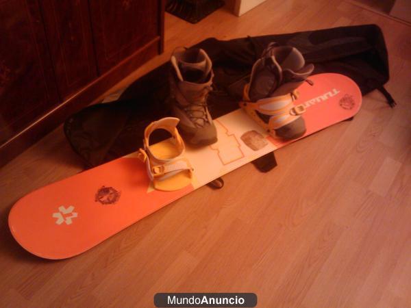 Equipo de snowboard completo oportunidad