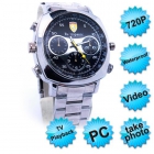 RELOJ ESPIA HD 1208*720 4GB ACUATICO 720P ALTA RESOLUCION - mejor precio | unprecio.es