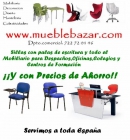 Sillas con pala de escritura ideal para centros de formación .www.mueblebazar.com - mejor precio | unprecio.es