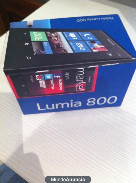 VENDO NOKIA LUMIA 800, NUEVO