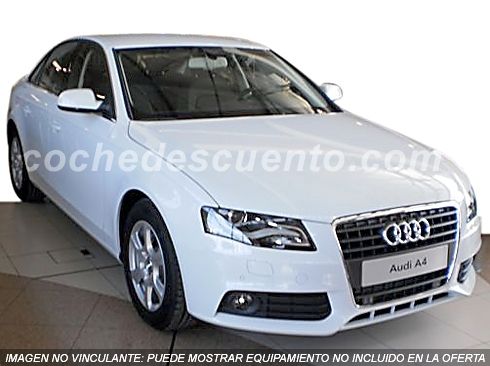 Audi A4 Berlina 2.0 Tdi e 136cv Advanced Edition 6vel. Mod.2012. Blanco Ibis. Nuevo. Nacional.