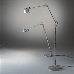 Artemide Tolomeo lettura cuerpo lámpara incandescente: aluminio - iLamparas.com
