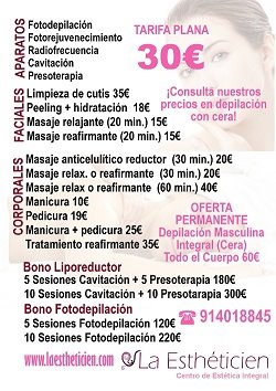 Centro depilación masculina y femenina Madrid