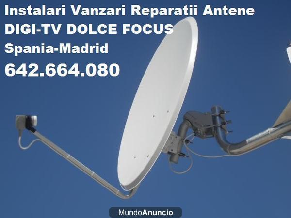 Aparate DigiTv Decodoare Receptor Antene Abonamente Spania Madrid
