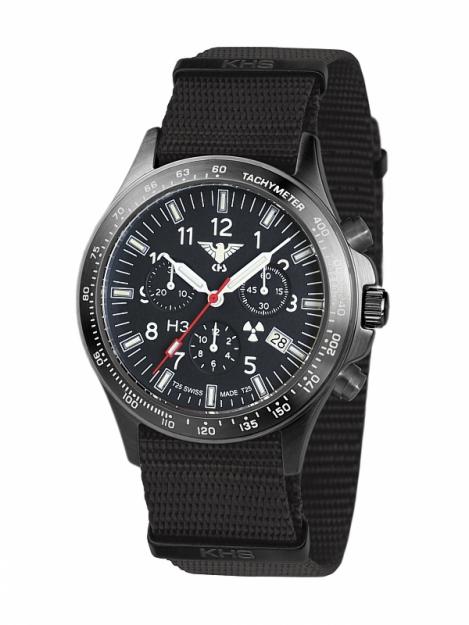 KHS Black Platoon Cronometro / KHS H3 Reloj militar