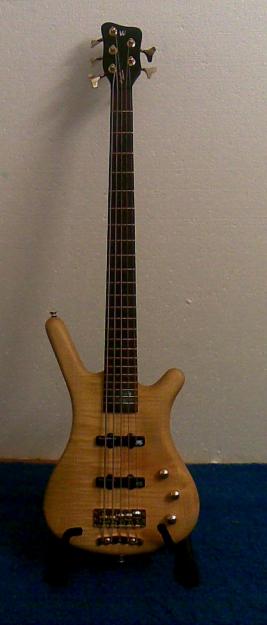 WARWICK CORVETTE PROLINE 5 C.CUERPO DE ARCE FLAMEADO