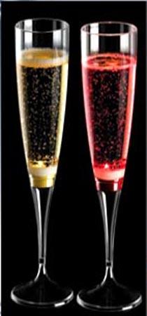 Copas de Champagne con luz led