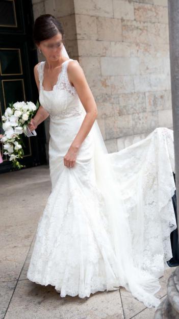Precioso vestido de novia rebajado un 75%