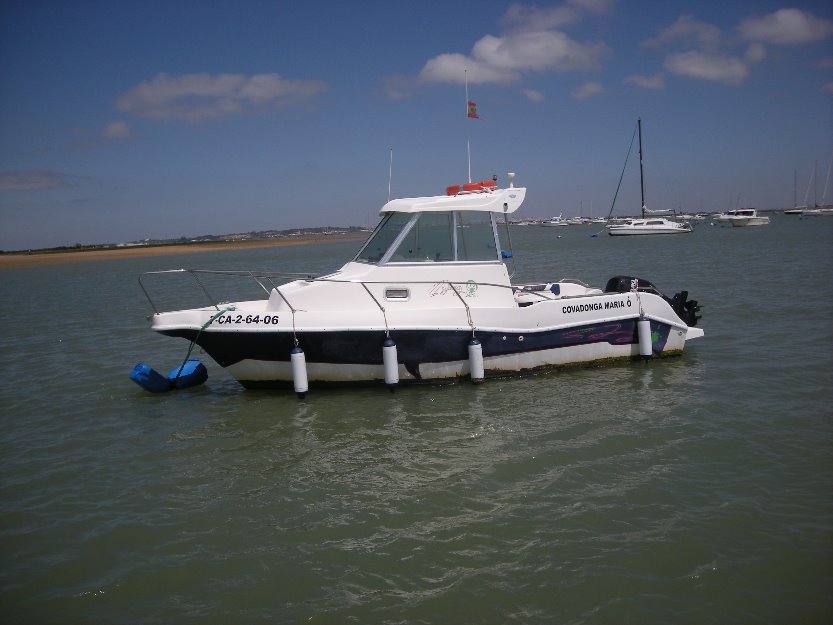 barco cabinado playamar con suzuki 115 cv 4/t