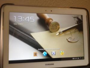 tablet Samsung Galaxy Note 10.1 wifi y 3G libre