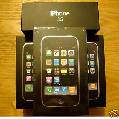 Unlocked 16GB Apple iPhone 3G Negro