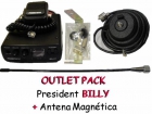 Emisora President Billy + antena Base Magnetica - mejor precio | unprecio.es
