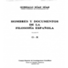 Hombres y documentos de la filosofía española. Vol. VI (O-R) - mejor precio | unprecio.es