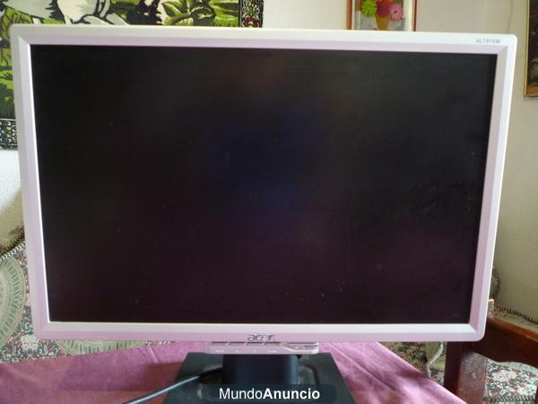 Monitor TFT Acer 19\'\' Panoramico - Color Plata