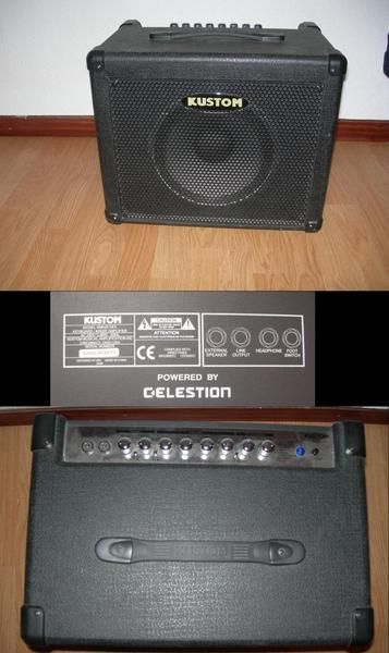 potente (35 watts) Amplificador Kustom KMA 35DFX