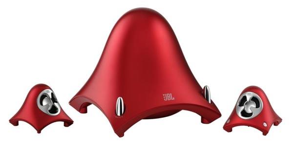 Altavoces 2.1 JBL Creature II Rojo