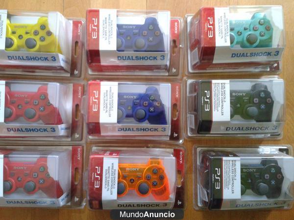 MANDOS PS3 VARIOS COLORES A ELEGIR