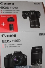 Cámara CANON EOS 1100D con objetivos 18 55 y 75 300 - mejor precio | unprecio.es