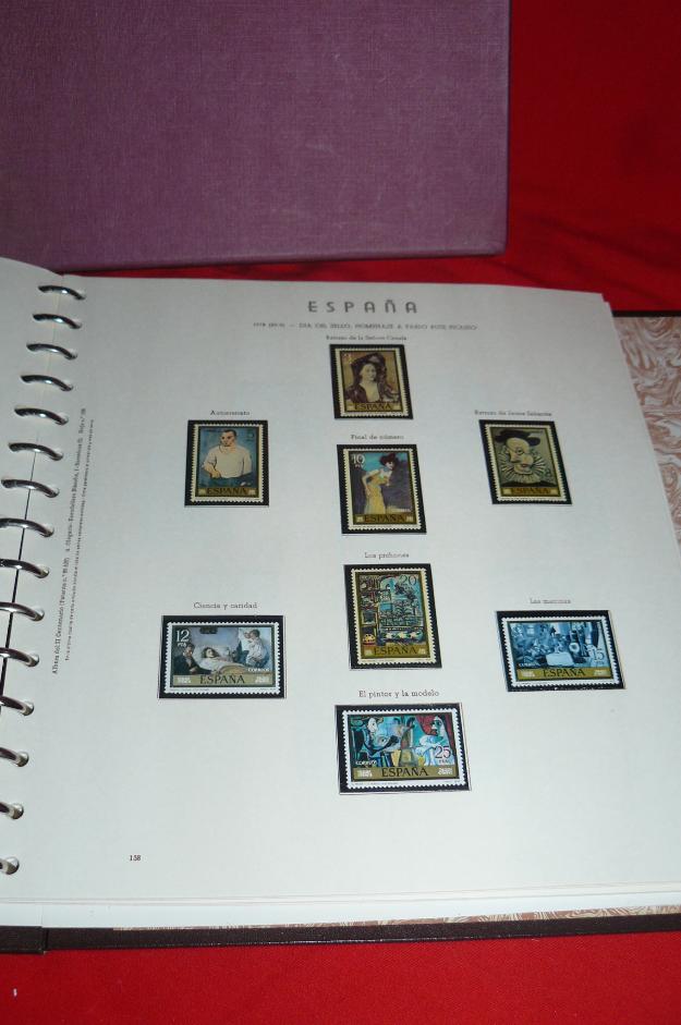 Colección de sellos españoles