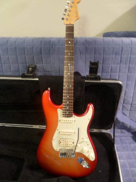FENDER AMERICAN DELUXE STRATOCASTER HSS SUNSET METÁLICOS