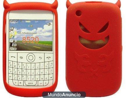 Funda silicona DIABLO para Blackberry 8520/9300