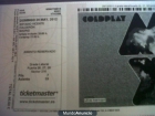 Vendo entradas ColdPlay 20 de mayo - mejor precio | unprecio.es