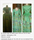 vendo traje de fallera en perfecto estado y de alta calidad - mejor precio | unprecio.es