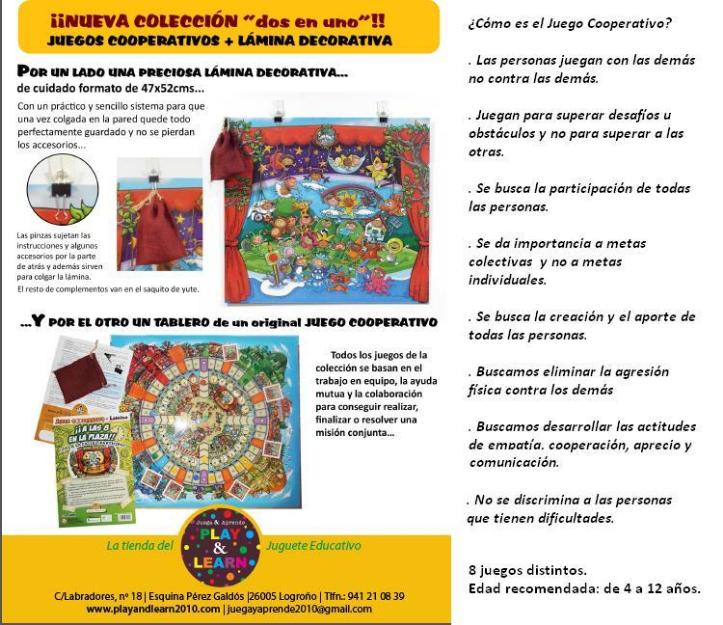 Juegos cooperativos   ( 8 títulos)