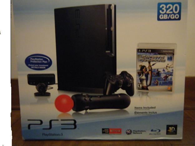Playstation Ps3 Slim 320g Nuevo Con Move