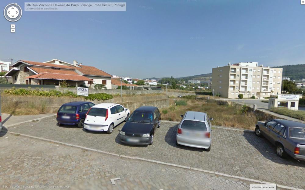 Terreno edificable en centro ciudad valongo( Oporto)