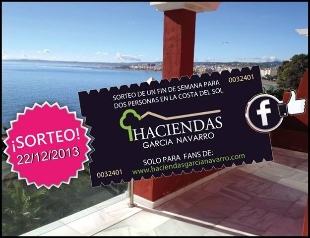 Sorteo de fin de semana en la costa del sol