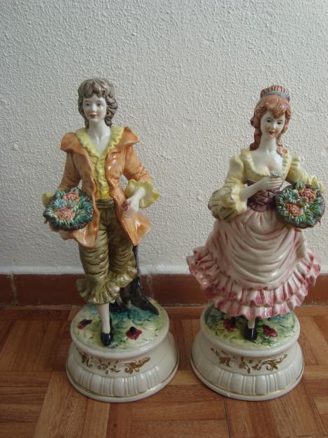 Figuras de porcelana Capodimonte