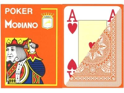 Modiano Poker Jumbo naranja